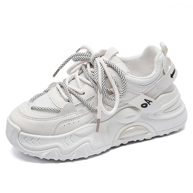 Korean Style Autumn Dad Female Running Sneakers