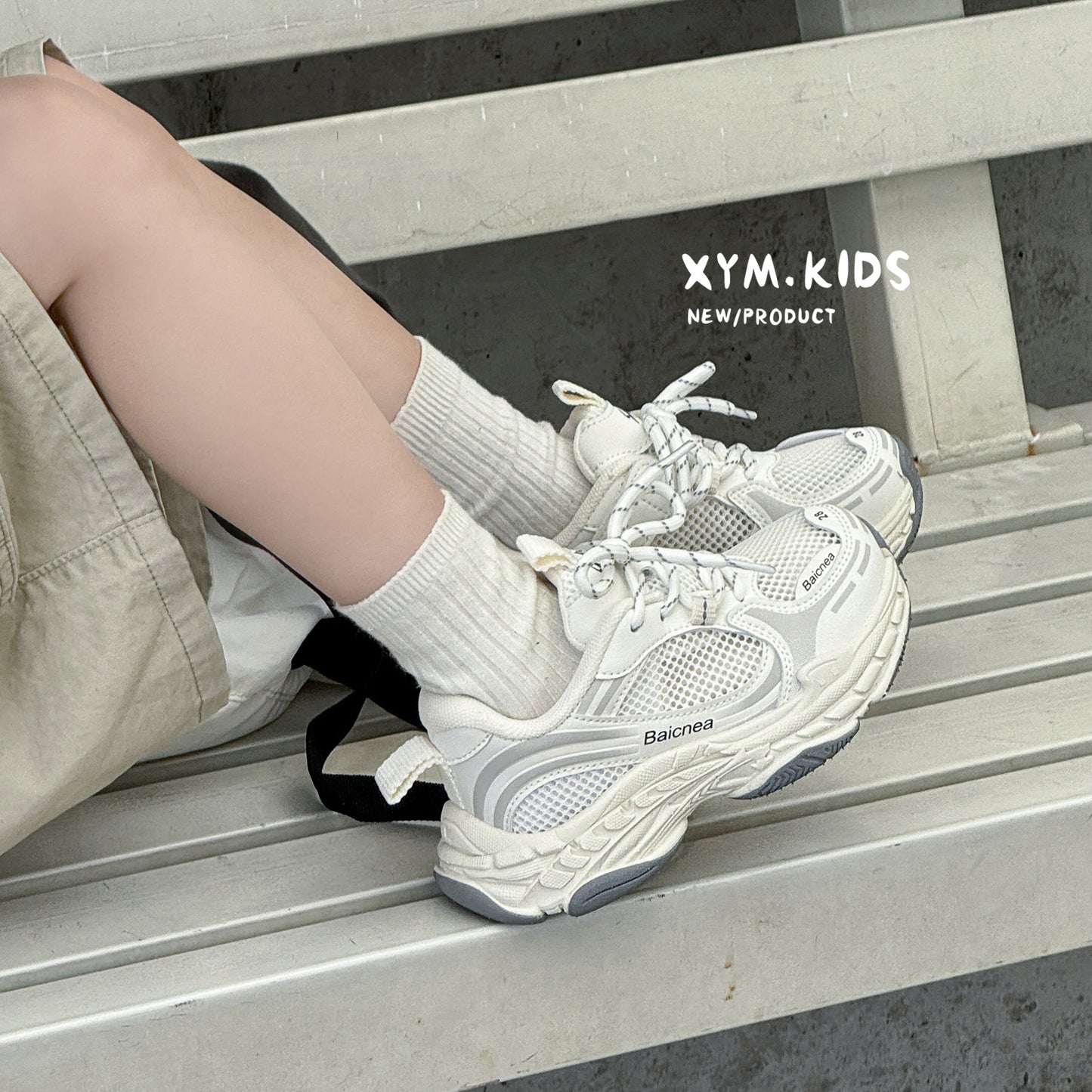 Children's Spring Fashion Trend Single Mesh Running Lightweight Breathable Boys Children's Sports Shoes