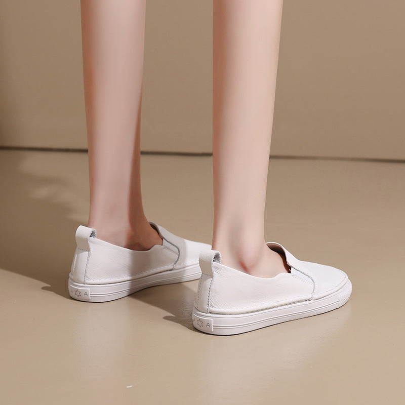 Women's Wear Low-cut Breathable Summer Thin Flat Two-way Soft Women's Casual Shoes