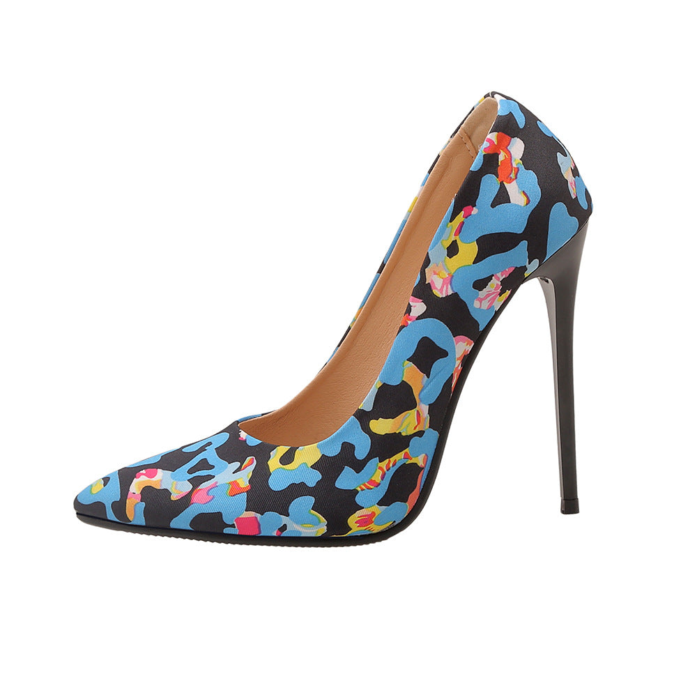 Women's Autumn Stiletto Patent Pumps Plus Size Large Women's Shoes