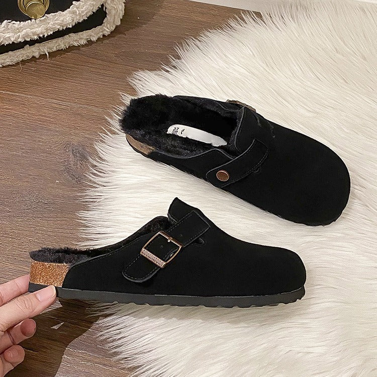 Toe Cap Outer Wear Lazy Half Female Sandals