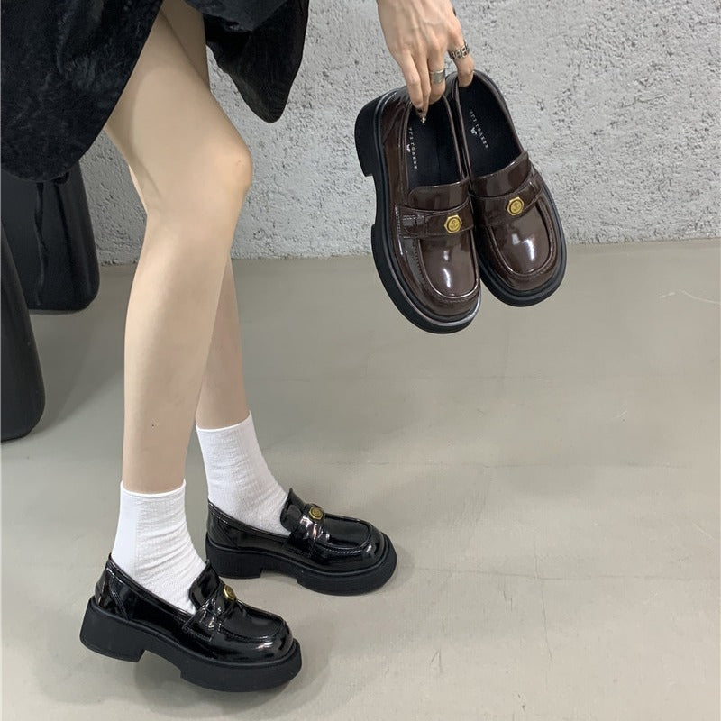 Retro Beanie Autumn Platform Comfortable Female Women's Fashion Shoes