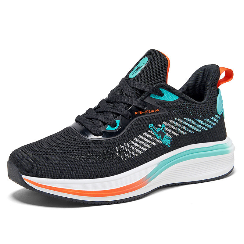 Men's Summer Mesh Breathable Deodorant Running Trendy Sneakers