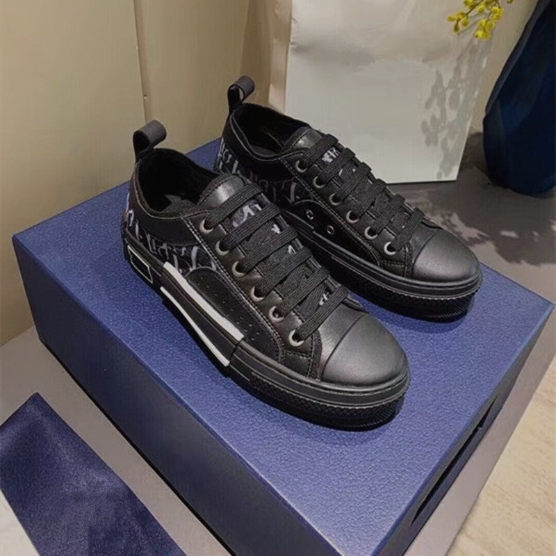 Women's & Men's Platform High Quality Letter Presbyopic Transparent Sneakers