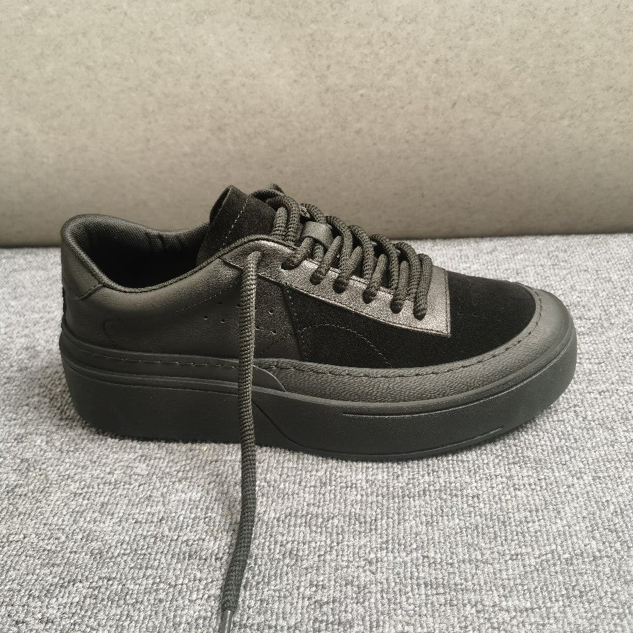 Men's Four Trendy Board Green Little Thick Bottom Increased Men's Casual Shoes