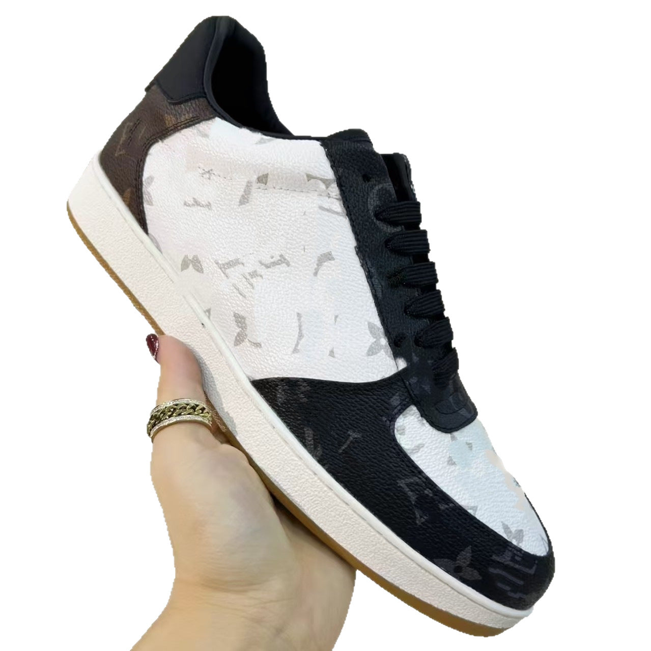Men's Breathable Thick Sole Increased Light Luxury Sneakers