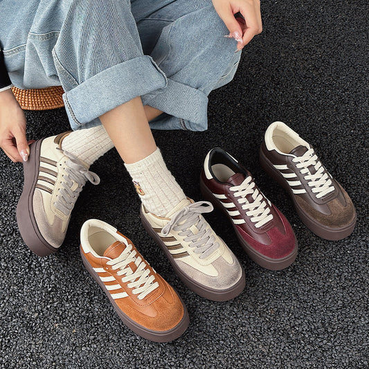 Women's Thick-soled German Training Brushed Retro Sports Casual Shoes