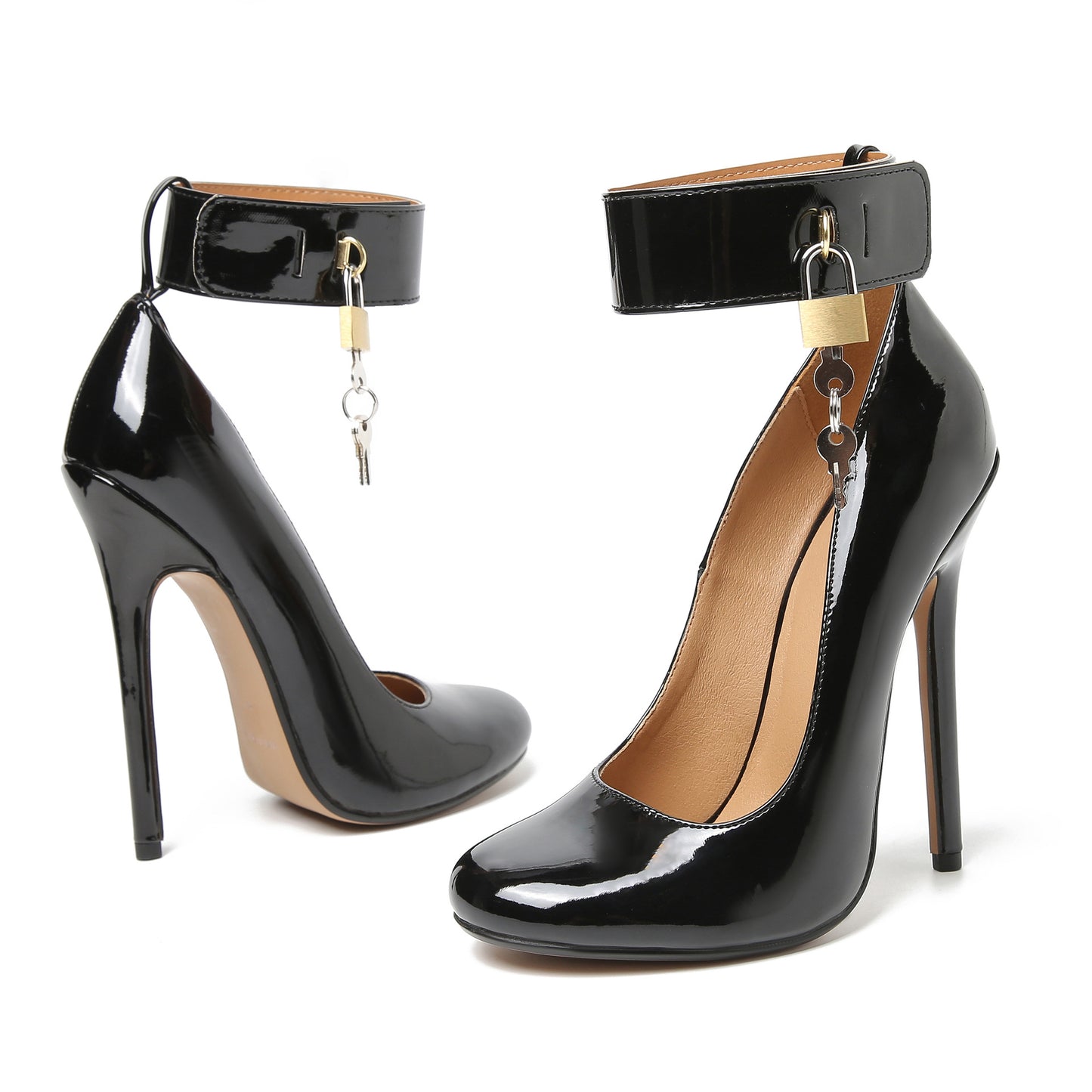 High With Lock Plus Size Pair Women's Shoes