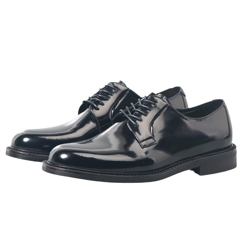 Men's Increasing Thick Bottom British Style Genuine Formal Wear Shop Pure Men's Business Leather Shoes