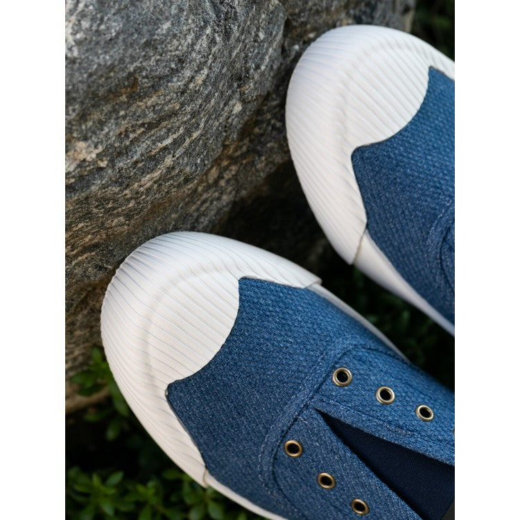 Mu Artistic Comfortable Versatile Lonely Boat Does Not Support Member Canvas Shoes