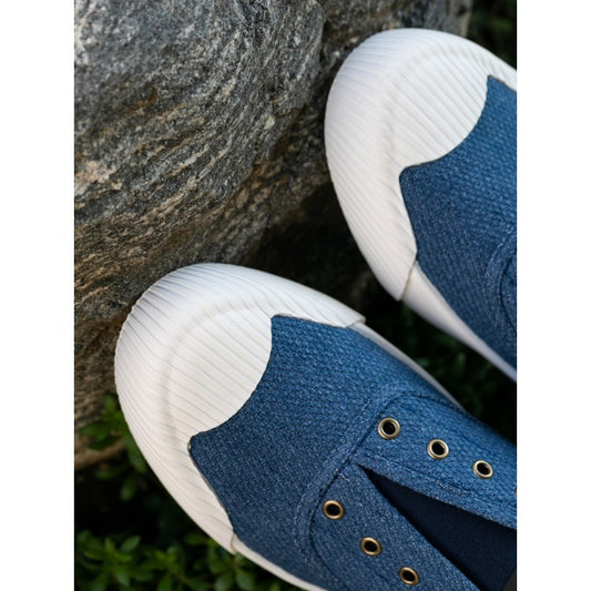 Mu Artistic Comfortable Versatile Lonely Boat Does Not Support Member Canvas Shoes