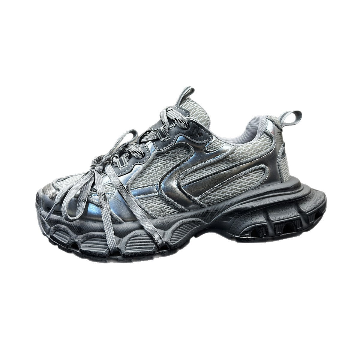 Men's High-grade Dad Breathable Mesh Fashion Handsome Men's Sports Shoes