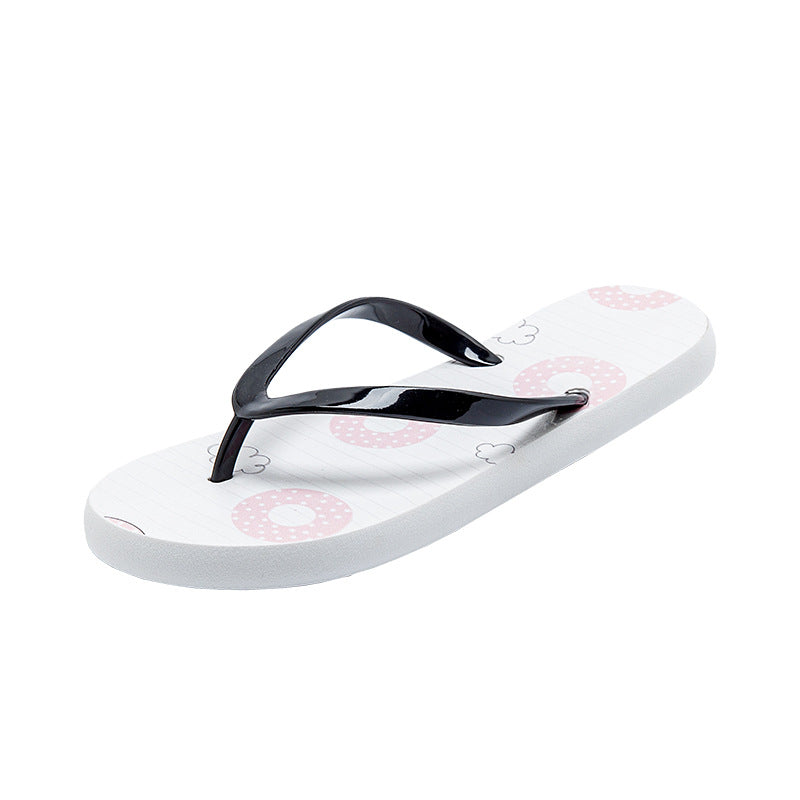 Korean Style Flat Female Couple Simple Sandals