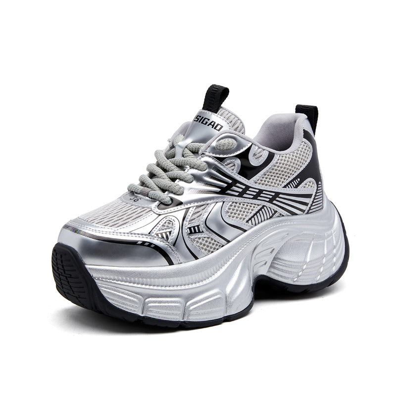 Women's Heightened Daddy Small Muffin Autumn Platform Women's Casual Shoes