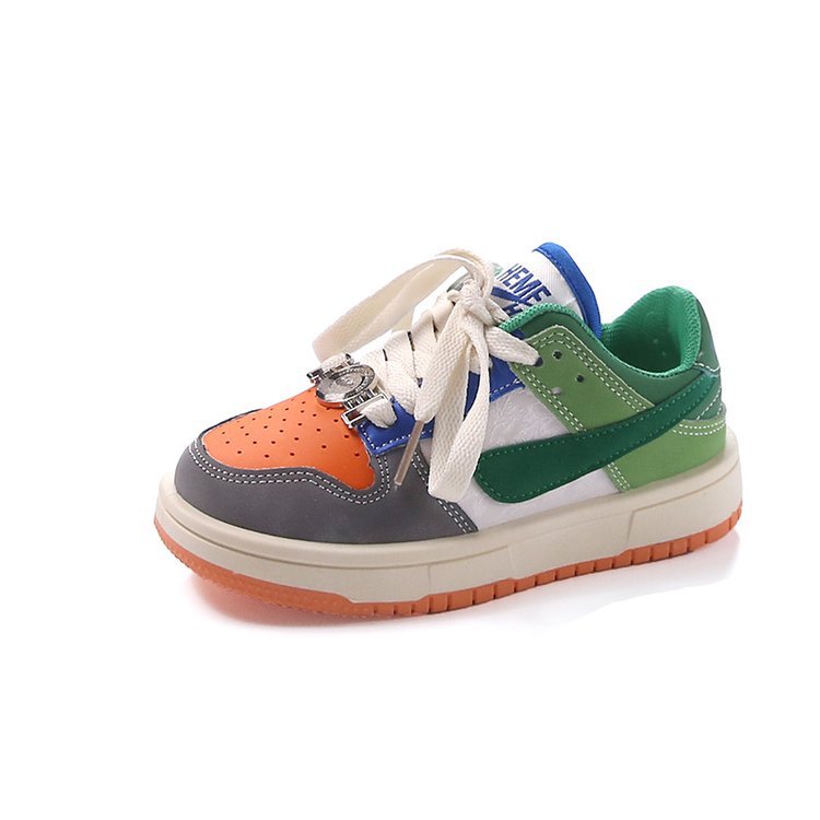 Children's Medium Large With Mandarin Ducks Trendy Kid's Sneakers