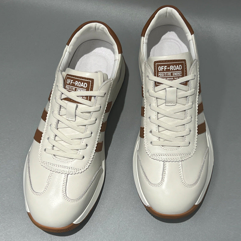 Men's Cortez Spring Breathable White Soft Bottom Sneakers