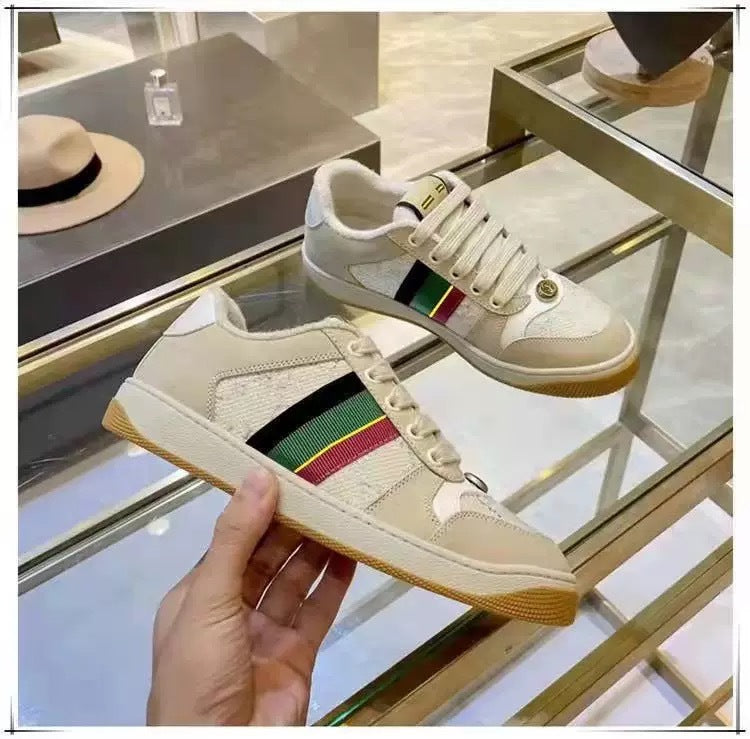 Women's & Men's High Version Dirty Retro Distressed Little Classic Women's Casual Shoes