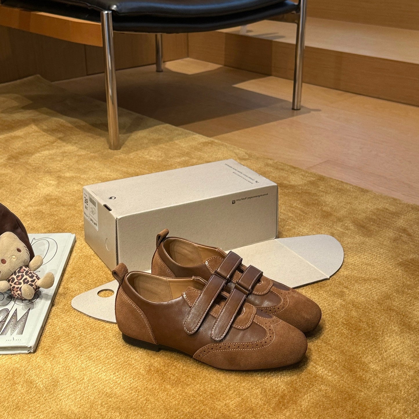 Women's Super Comfortable Spring Small Single-layer Retro Leather Shoes