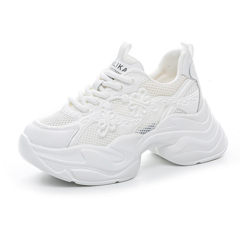 Women's Thick-soled Dad Height Increasing Running Sports Casual Shoes