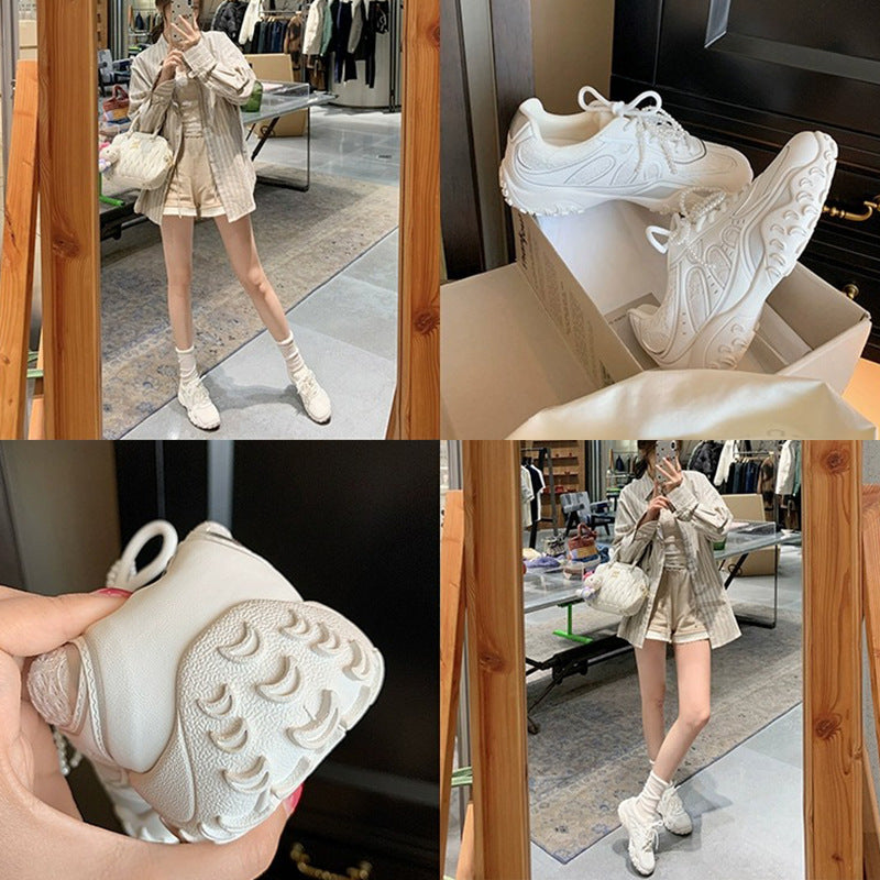 Women's Easy Wear Sier Height Increasing Insole Casual Shoes