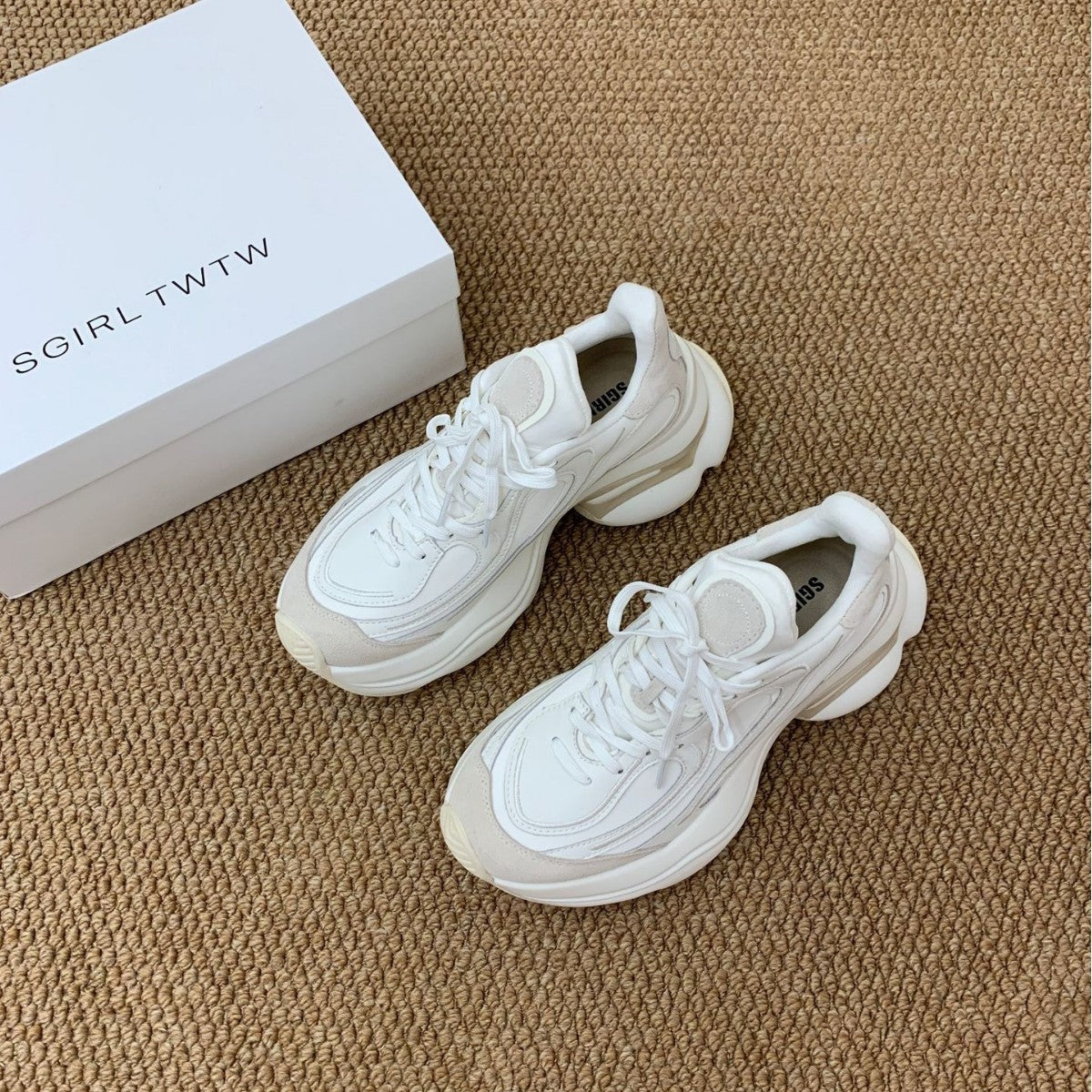 Women's Fashion Small Muffin Daddy Platform Sneakers