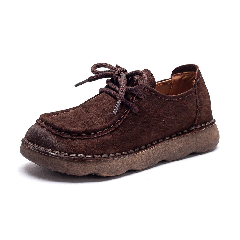 Women's Comfortable Versatile Single-layer Commuter Retro Style Men's Shoes