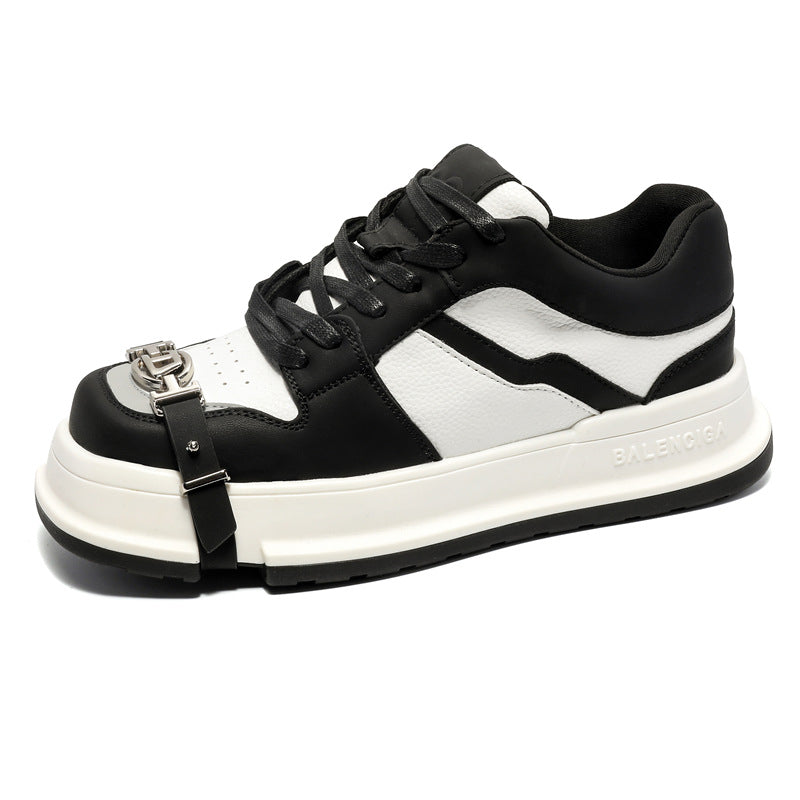 Design Breathable Trendy Platform Hight Increasing Sneakers