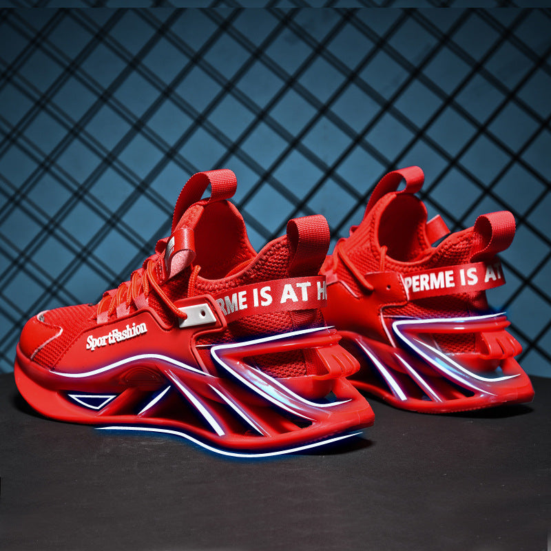 Men's National Style Sports Fashion Cushioned Summer Breathable Sneakers