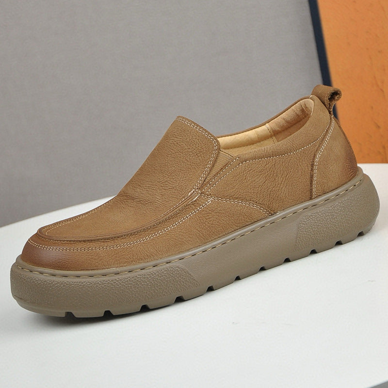 Men's Thick-soled Shock Absorbing Pumps Soft Bottom Men's Casual Shoes