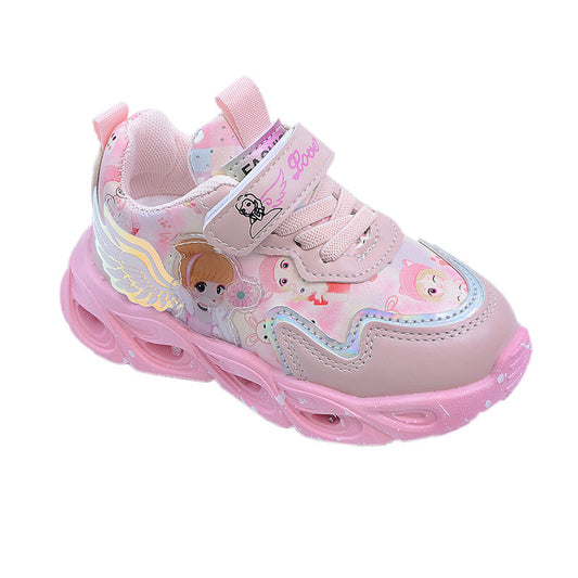 Elegant Graceful Surface Princess Little Fashion Kid's Sneakers