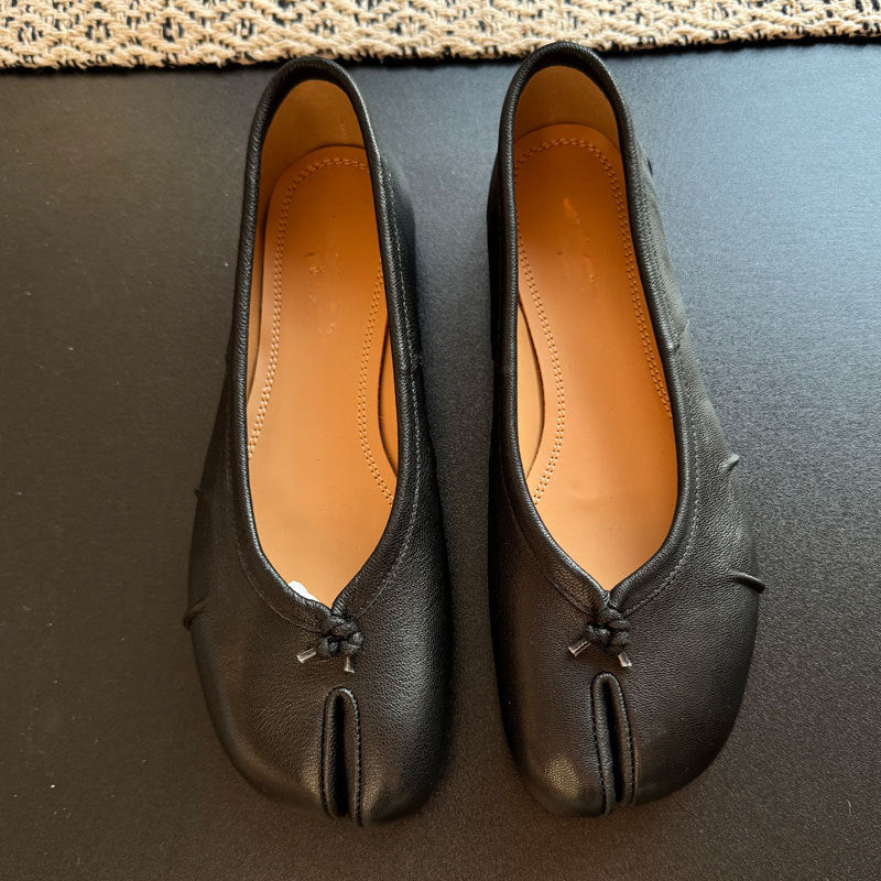 Women's Mid Tabi High Pumps Full Shallow Heels