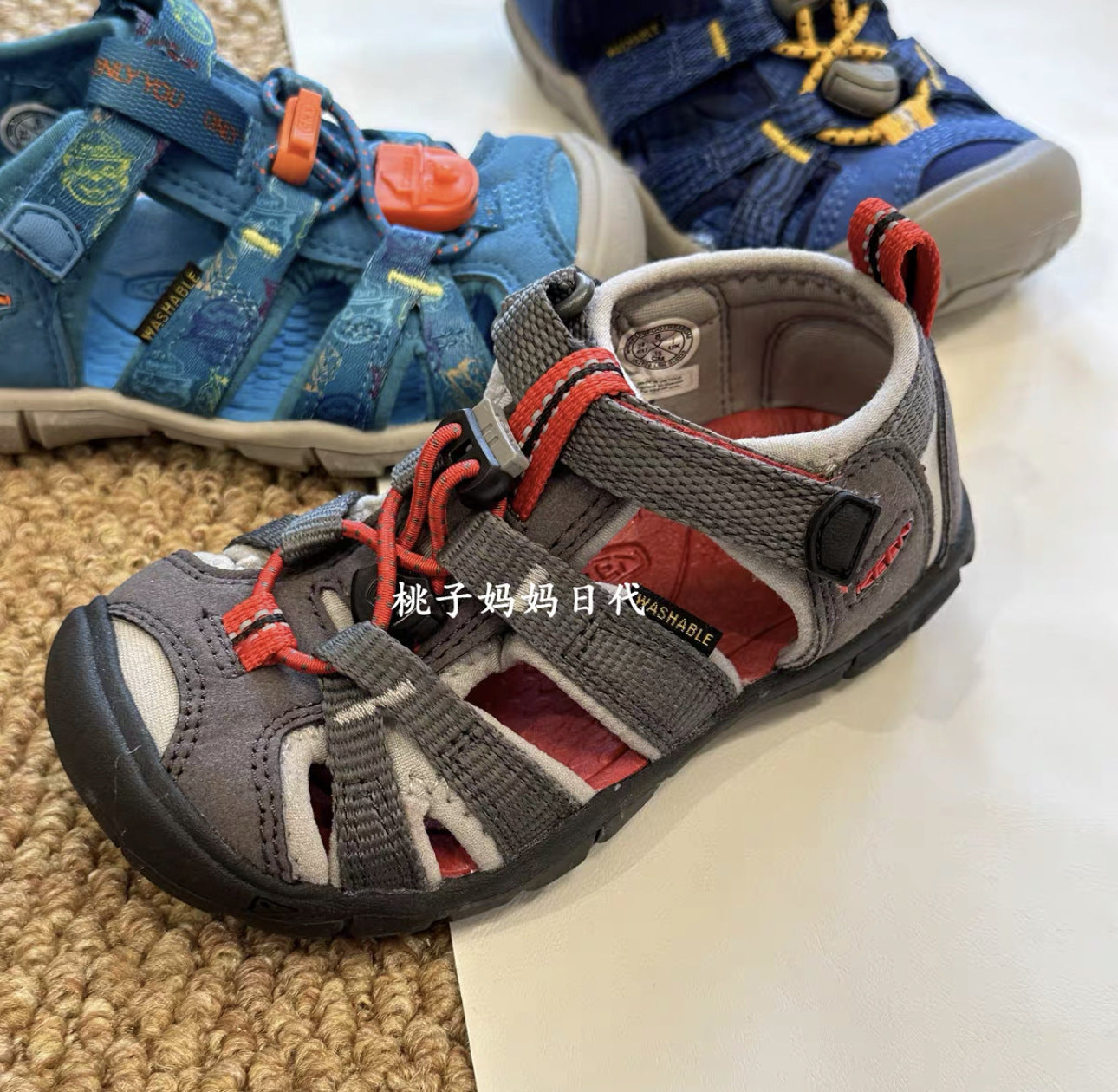 Children's Cohen Lightweight Summer Outdoor Closed Toe Middle Sandals