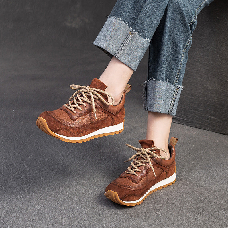 Women's Thick-soled Sports German Training Retro Comfortable Casual Shoes