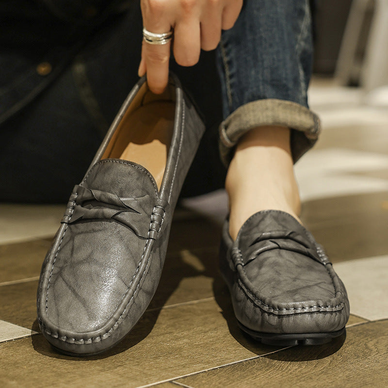Men's Lazy Doug British Style Breathable One Loafers/doug Shoes