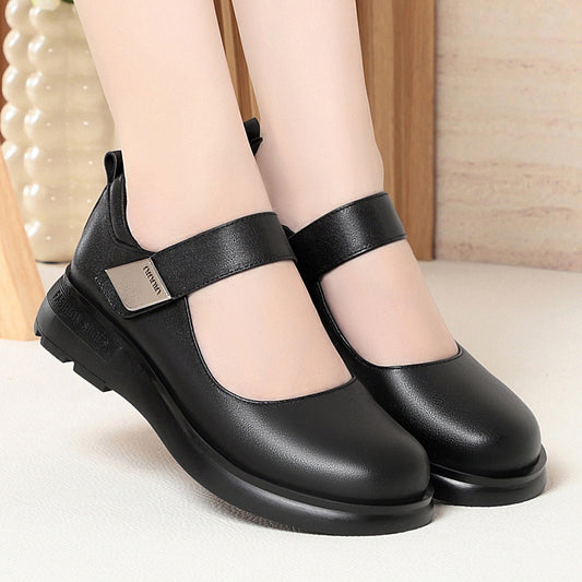 Women's Spring Large Single Low Thick Mom For Casual Shoes