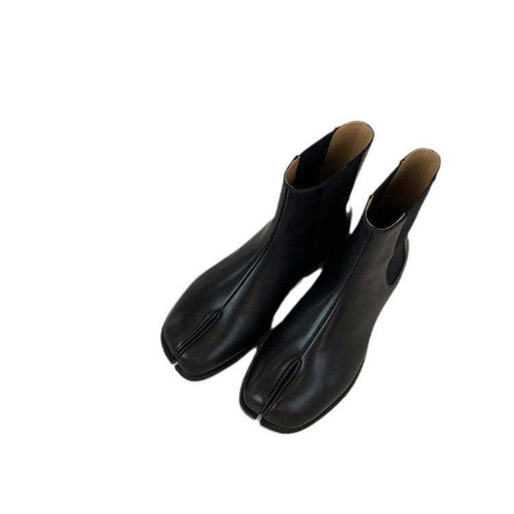 Grape Mom British Style Horseshoe Short Stretch Boots