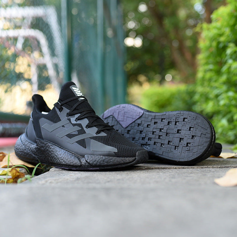 Men's Breathable Shock Absorption Mesh Surface Soft Sneakers