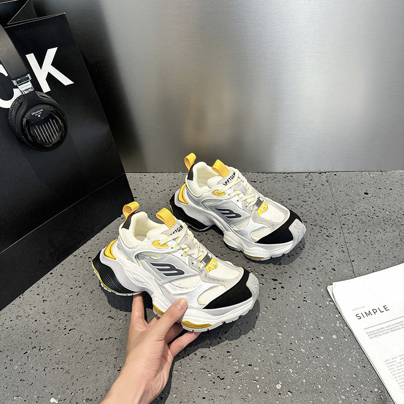 Women's Paris Model Style Platform Height Increasing Women's Sports Shoes