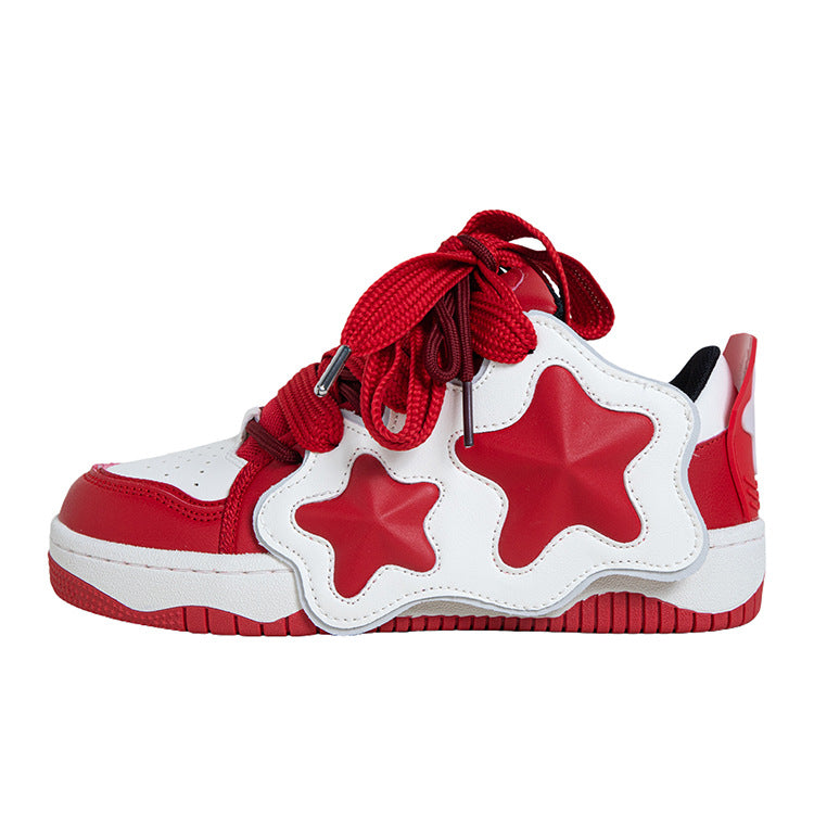 Women's Trendy Oversized Board Dopamine Milk Bread Casual Shoes