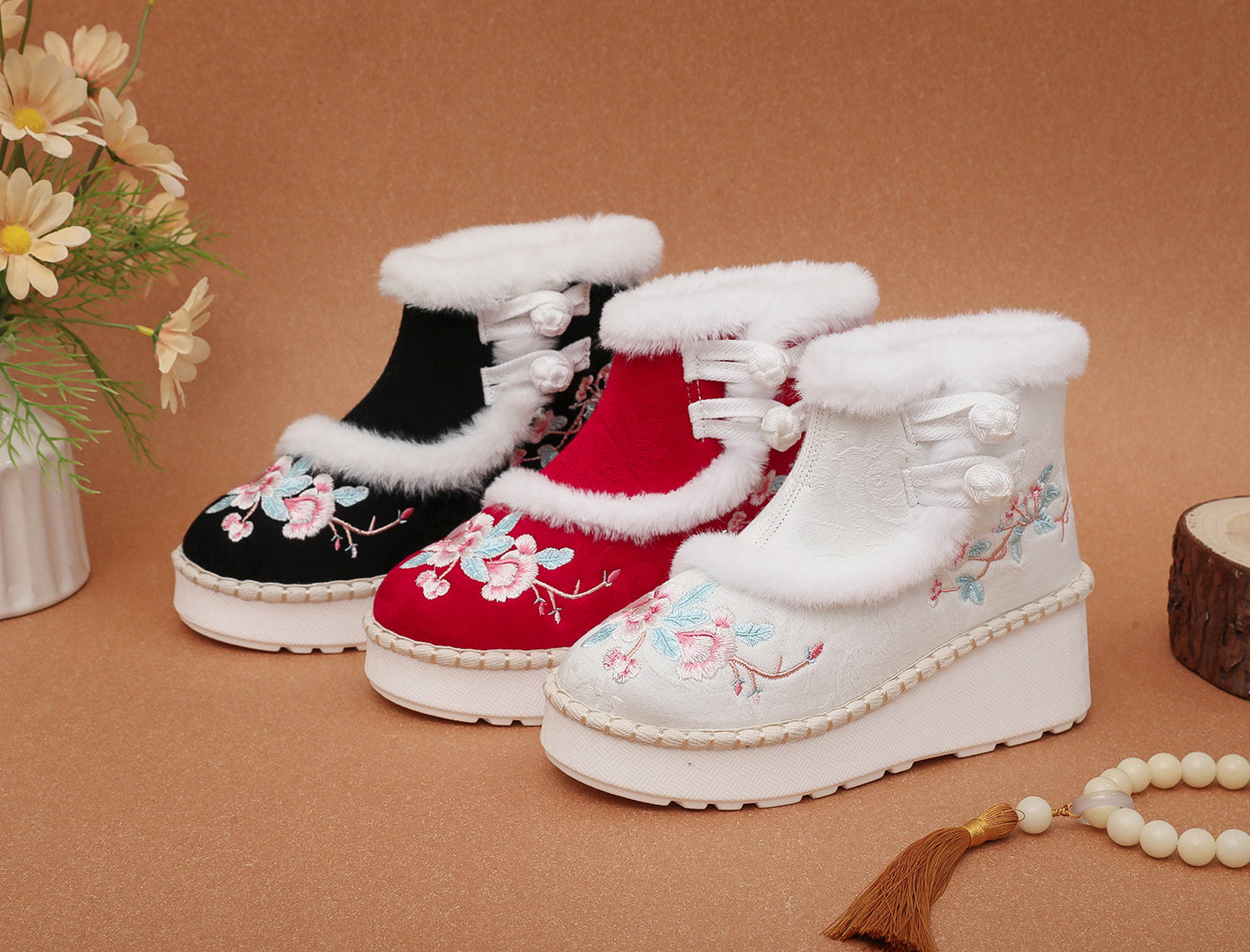 Yunnan Embroidery National Fashion Wedge Characteristic Women's Shoes