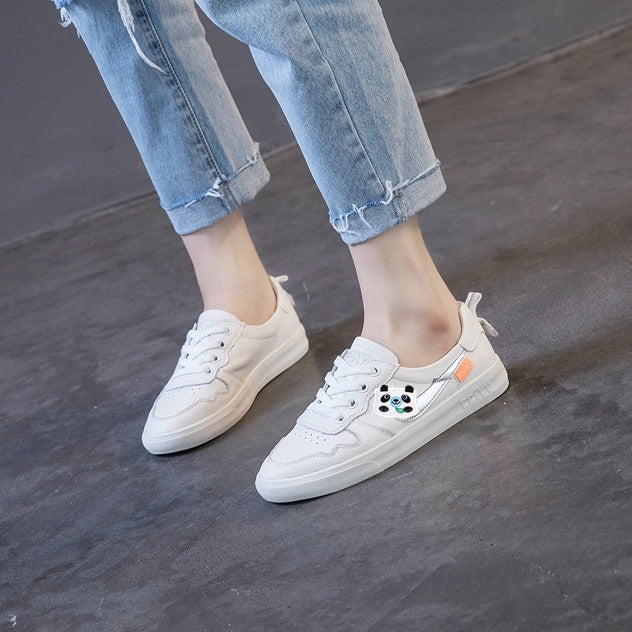 Women's Soft Bottom Korean Style Match Pumps Flat Sneakers