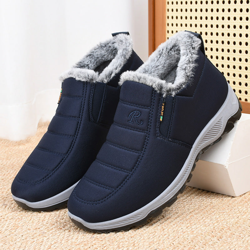 Women's & Men's Veet Thermal Thickening Traditional Cotton Short Women's Shoes