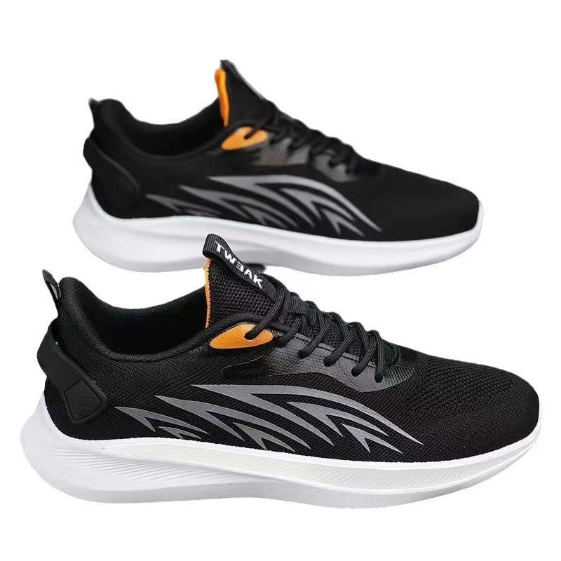 Men's Autumn Mesh Breathable Shock Absorption Soft Casual Shoes