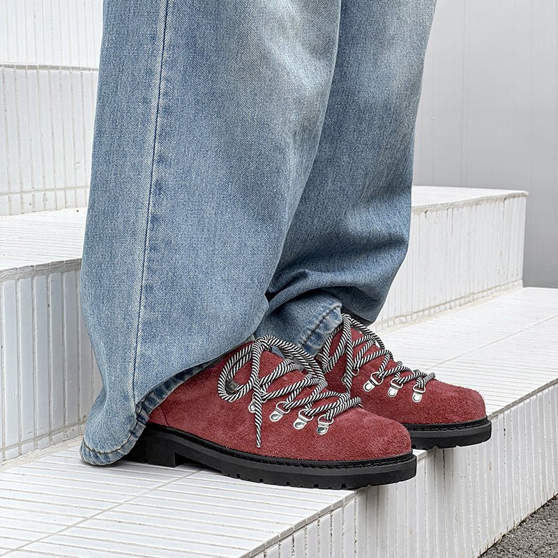 Men's Niche Derby Personalized British Style Autumn Casual Shoes