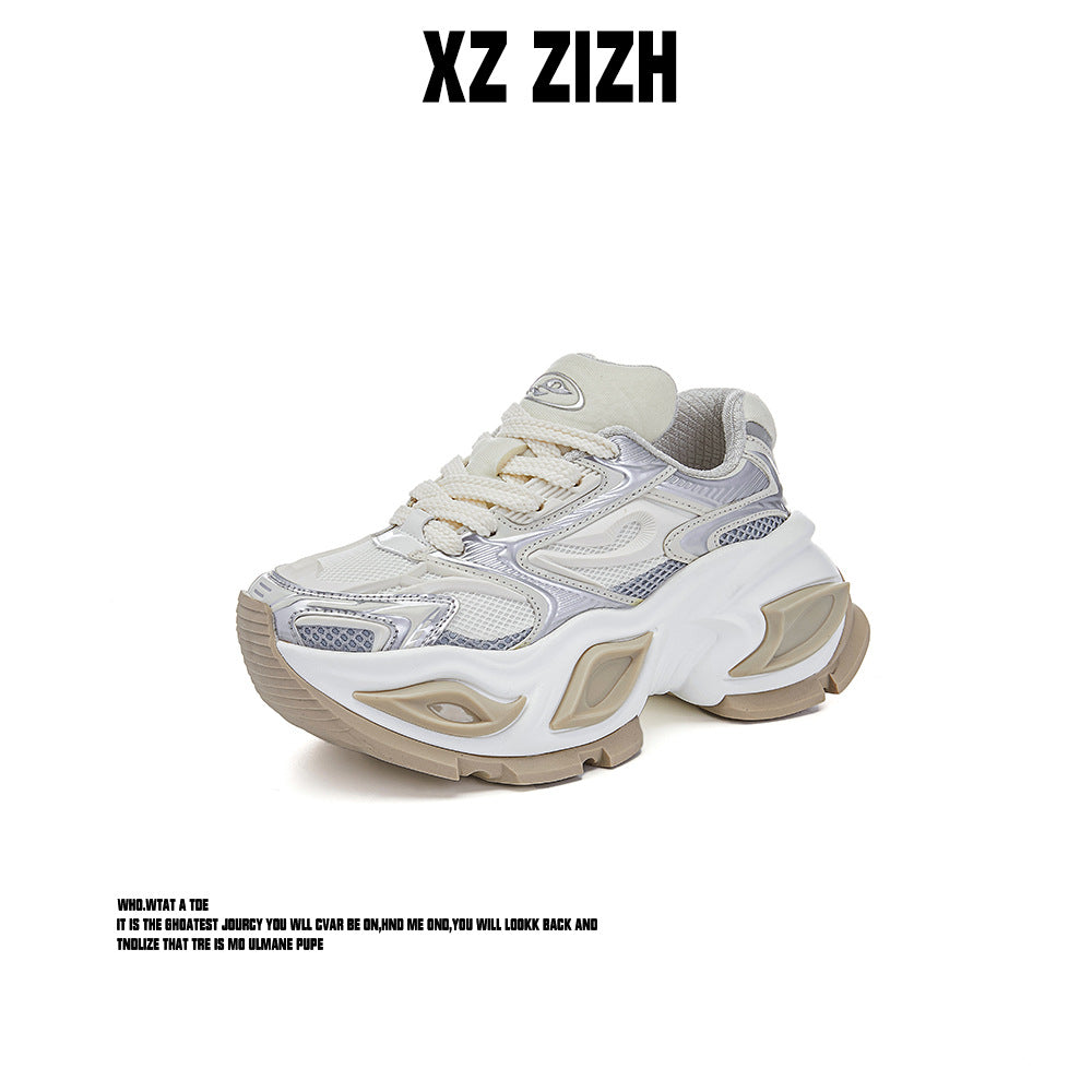 Women's & Men's Wang Su Different Pupil Series Couple Daddy Thick Sneakers
