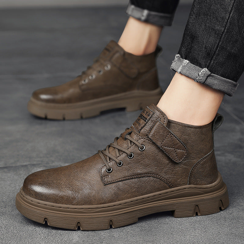 Winter Fleece-lined Warm High Top Working Boots
