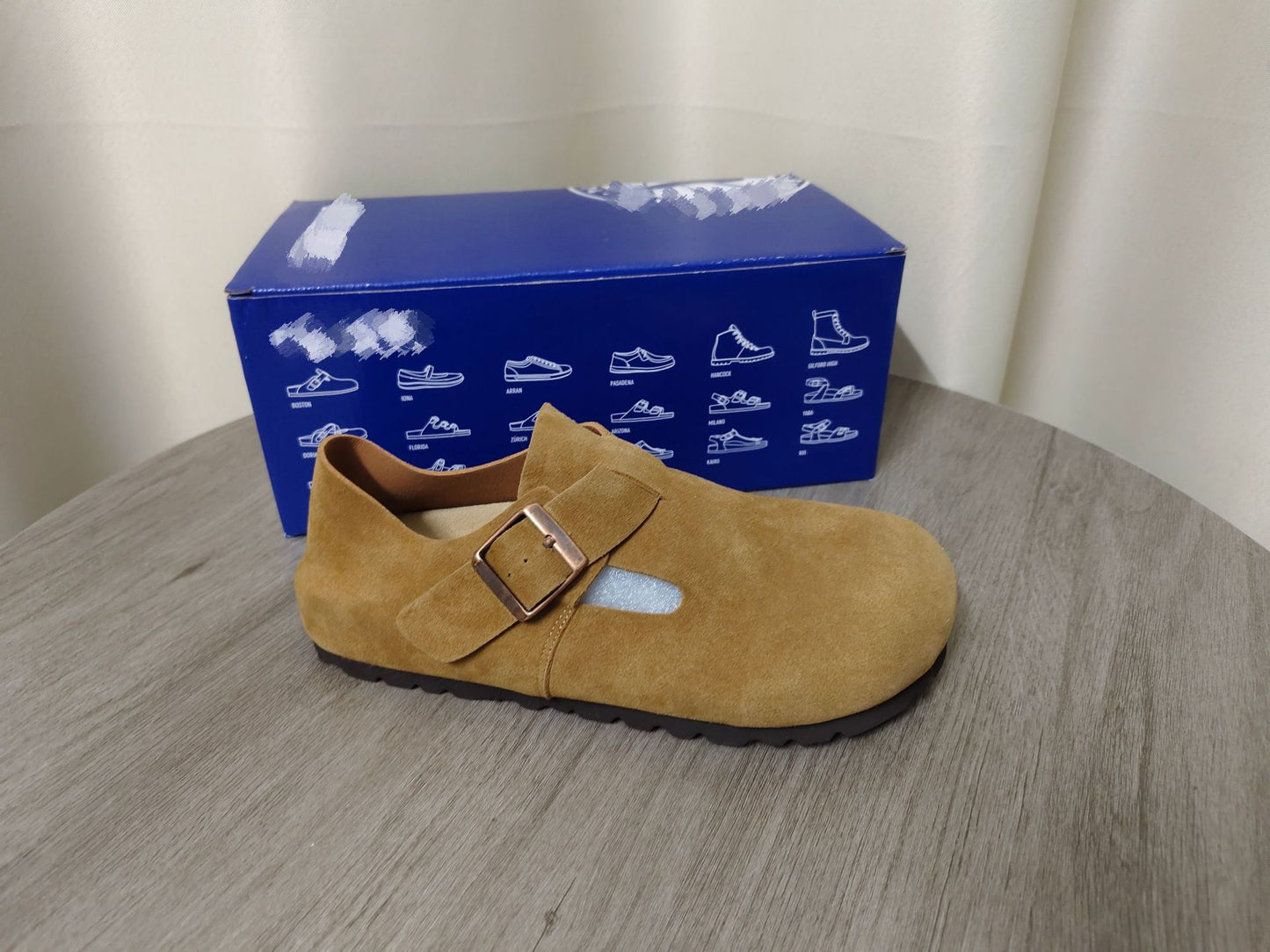 Solid Color Genuine Mulberry Slope Comfortable Slip-on Women's Casual Shoes