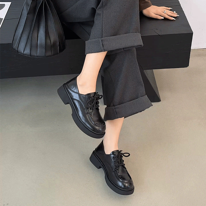 Women's Spring Fashion Platform Lightweight Round Toe Men's Shoes