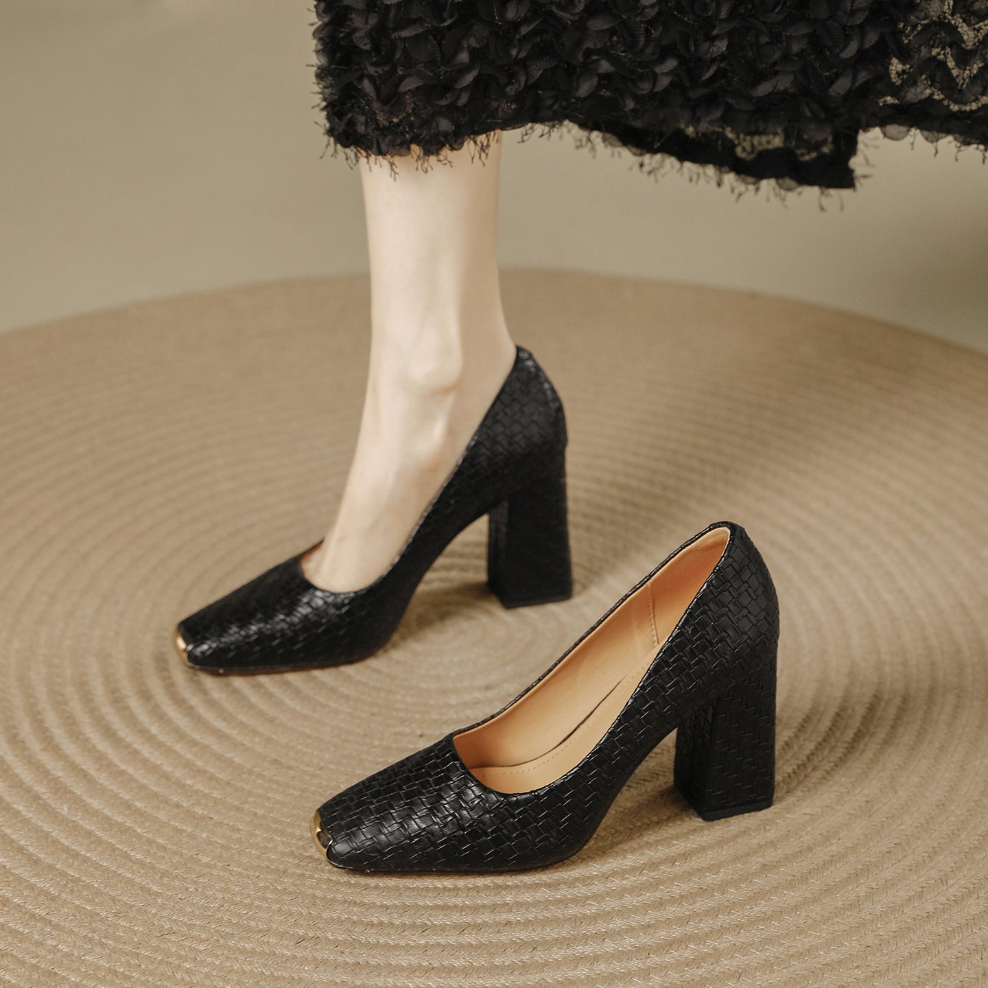 Women's Spring Stone Pattern Comfortable Soft Elegant Women's Fashion Shoes