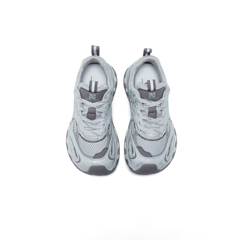 Women's Embroidered Daddy Mesh Elevator Wild Sports Women's Shoes
